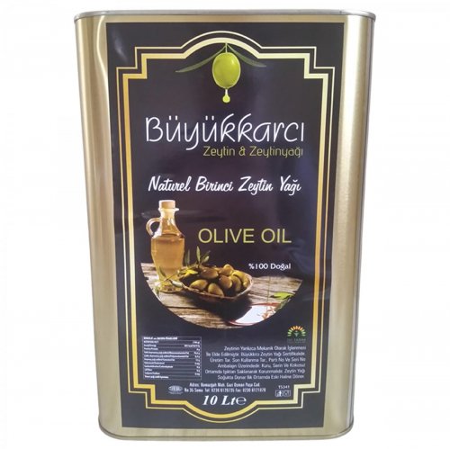 Naturel Sızma Zeytinyağı 10L Teneke