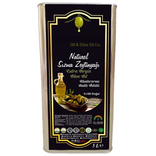 Naturel Sızma Zeytinyağı 5L Teneke